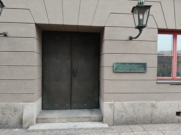 Stora Kopparbergs Bergslags huvudkontor vid Åsgatan i Falun